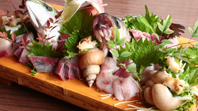 【松コース】姿造り付き会席！ちょっと豪華に一泊二食